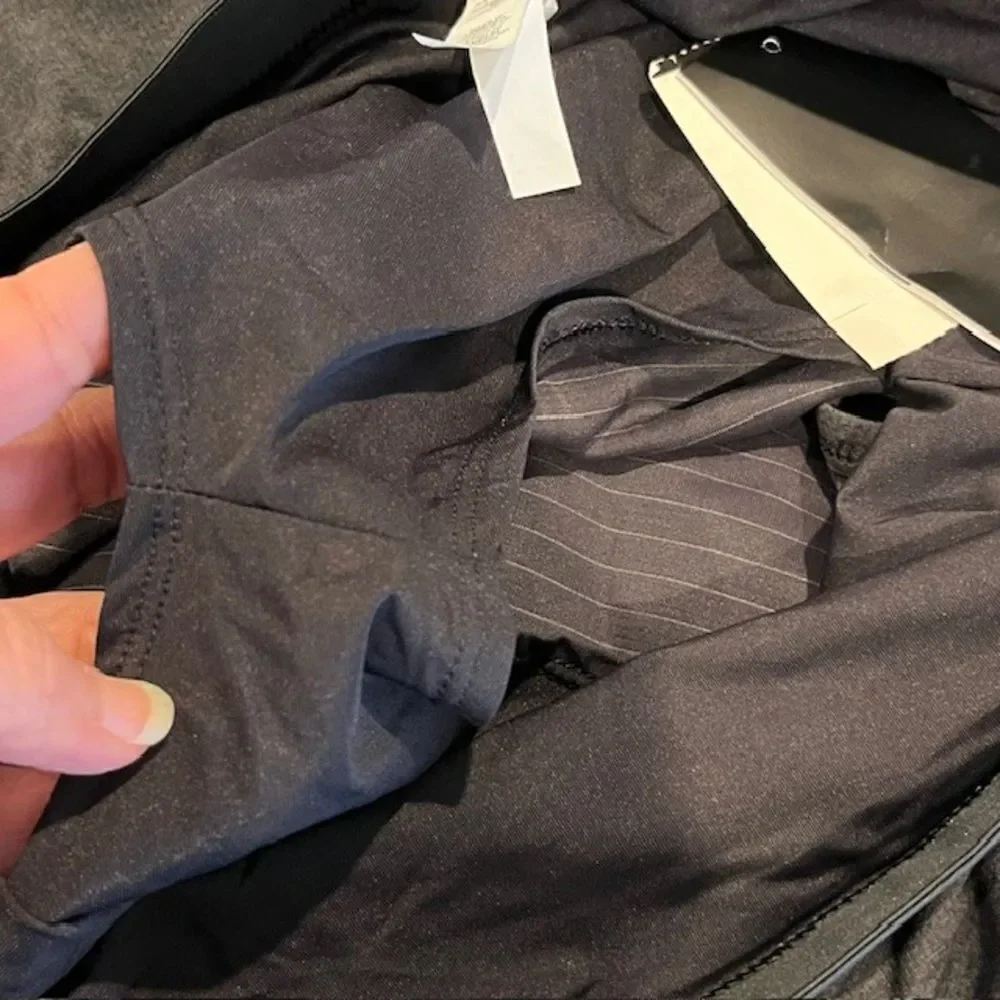 NWT Adidas Corechill Short Climachill‎ Women's Charcoal Lined Size Small